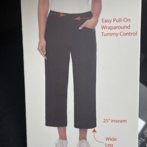 S.C. & Co. Women's M Wide Leg Pants Black e1087